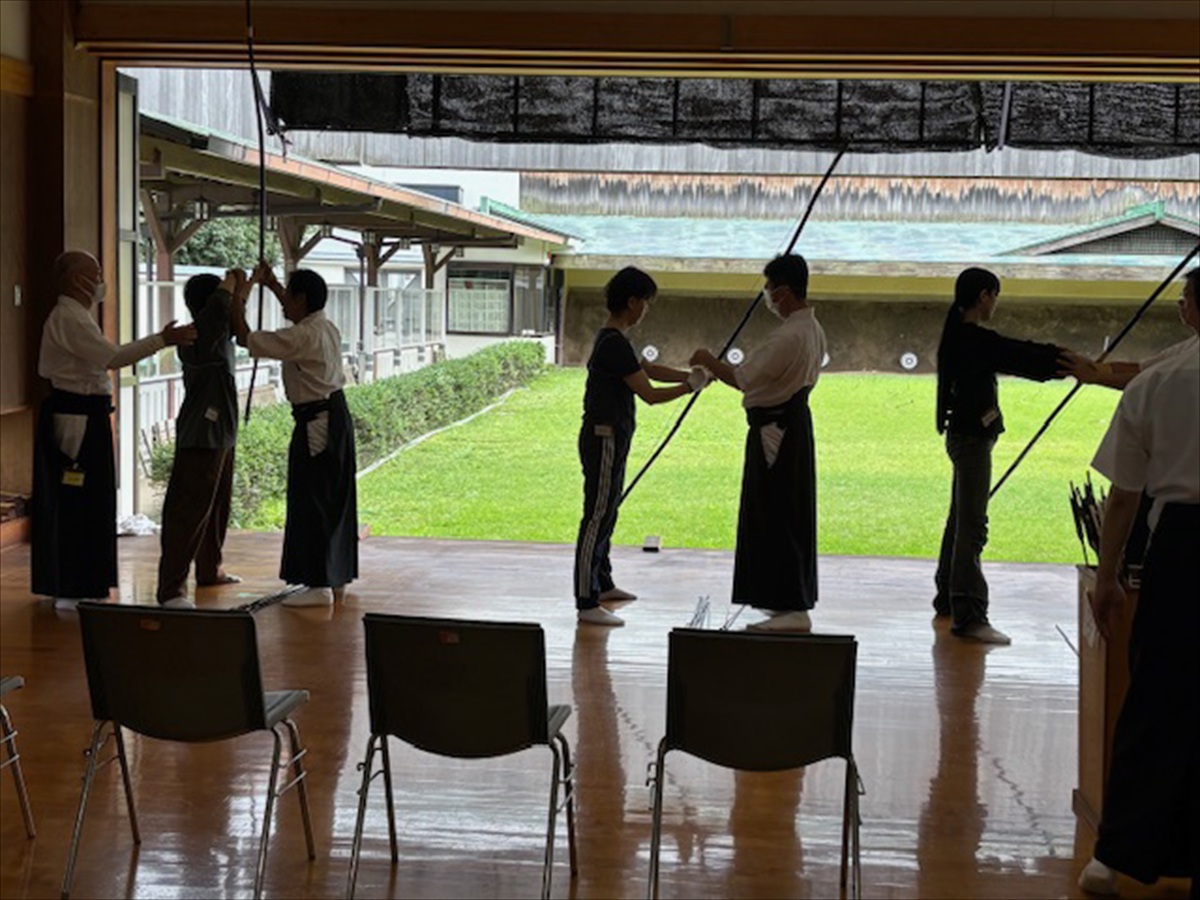 弓道（大阪城弓道場）