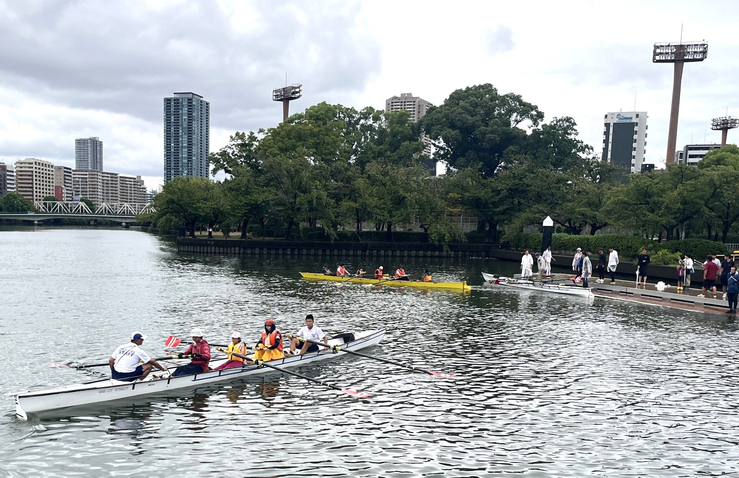 市長杯第79回大阪シティレガッタ関連イベント「ボート体験教室」